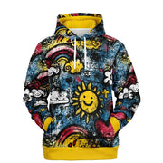 Electric Daylight Fashion Pullover Hoodie