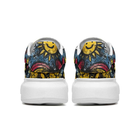 Low-Top Oversized Vegan Leather Sneakers | Ethical Style