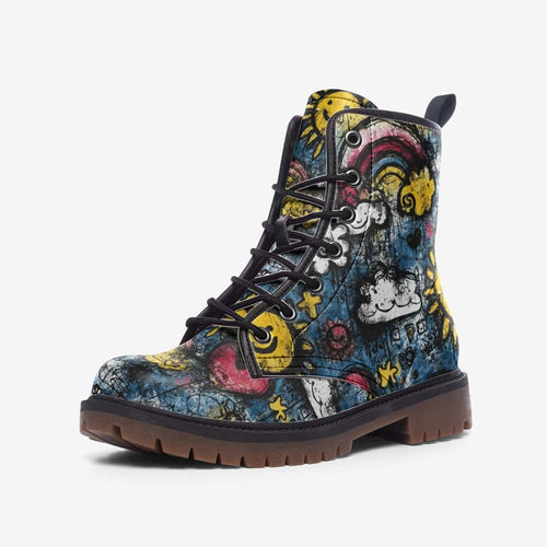 Electric Daylight Vegan Leather Boots