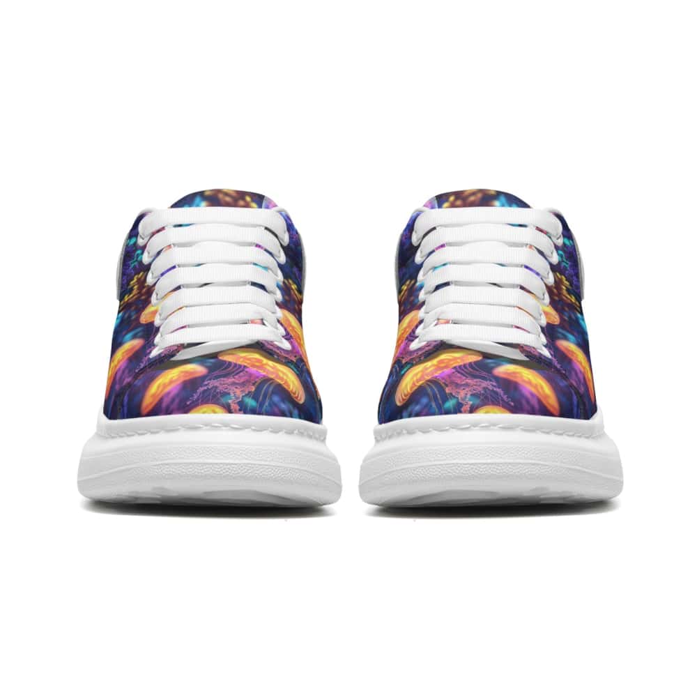 Low-Top Oversized Vegan Leather Sneakers | Ethical Style