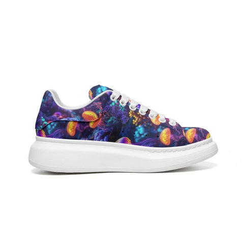 Low-Top Oversized Vegan Leather Sneakers | Ethical Style