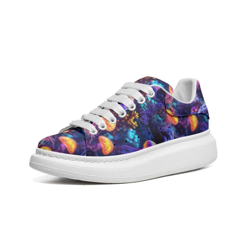 Low-Top Oversized Vegan Leather Sneakers | Ethical Style