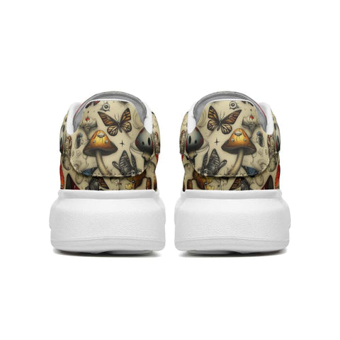 Low-Top Oversized Vegan Leather Sneakers | Ethical Style