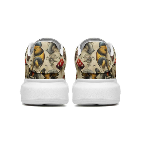 Low-Top Oversized Vegan Leather Sneakers | Ethical Style