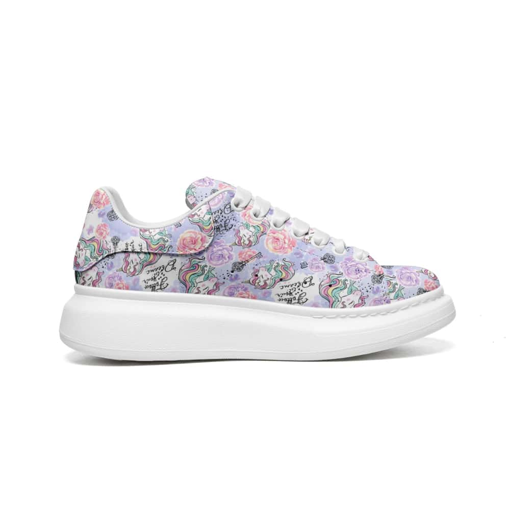 Follow Your Dreams Unicorn Oversized Sneakers