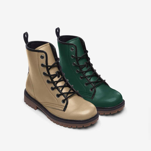 Mismatched Vegan Leather Boots | Ethical Style