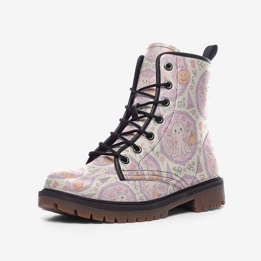 Ghost Garden Vegan Leather Boots – Colorway 2