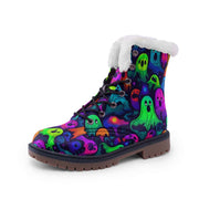Ghost Party Fur Chukka Boots