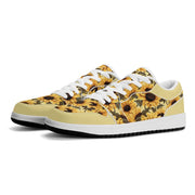 Golden Sunflare Low-Top Sneakers