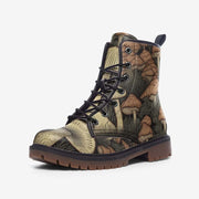 Goth Mushrooms Vegan Leather Boots