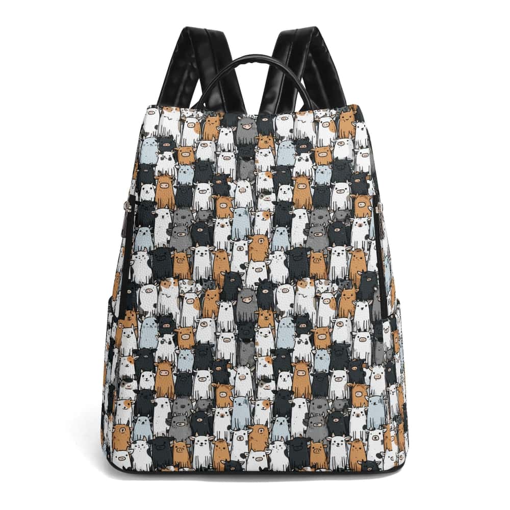 PU Anti-Theft Backpack | Ethical Style by Projects817