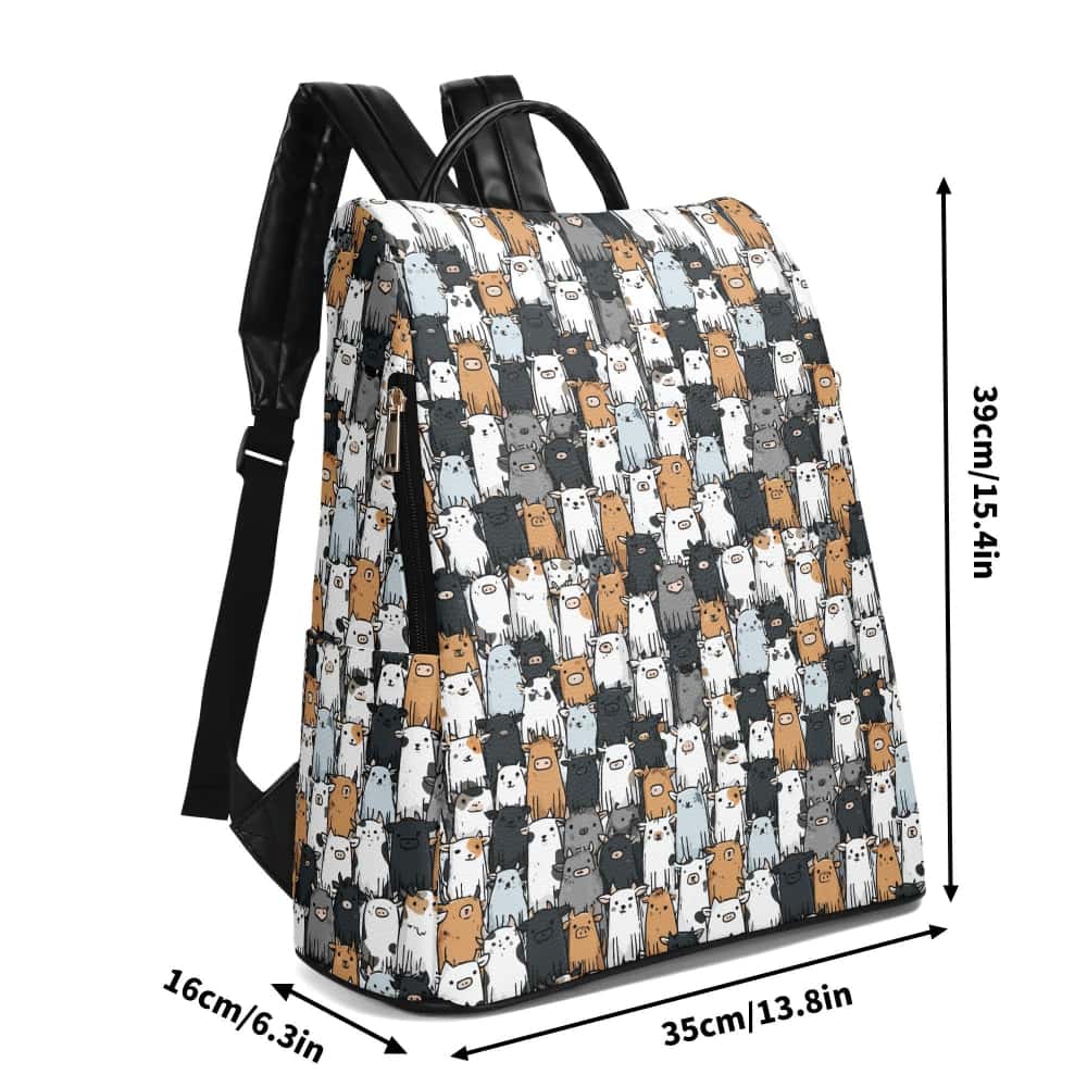 PU Anti-Theft Backpack | Ethical Style by Projects817