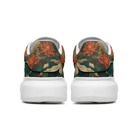 Low-Top Oversized Vegan Leather Sneakers | Ethical Style