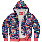 Japanese Unicorn Microfleece Ziphoodie