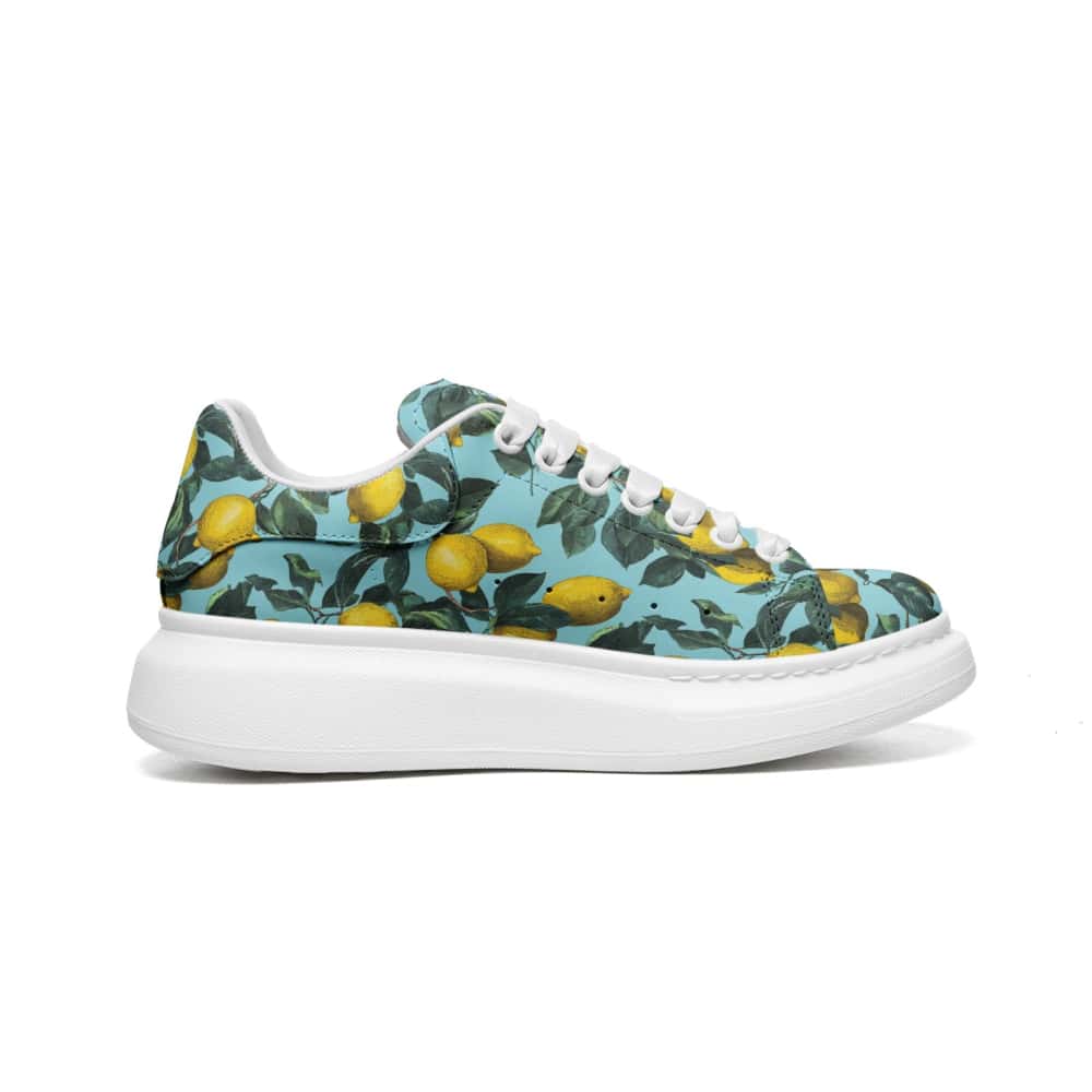 Lemon Orchard Reverie Oversized Sneakers