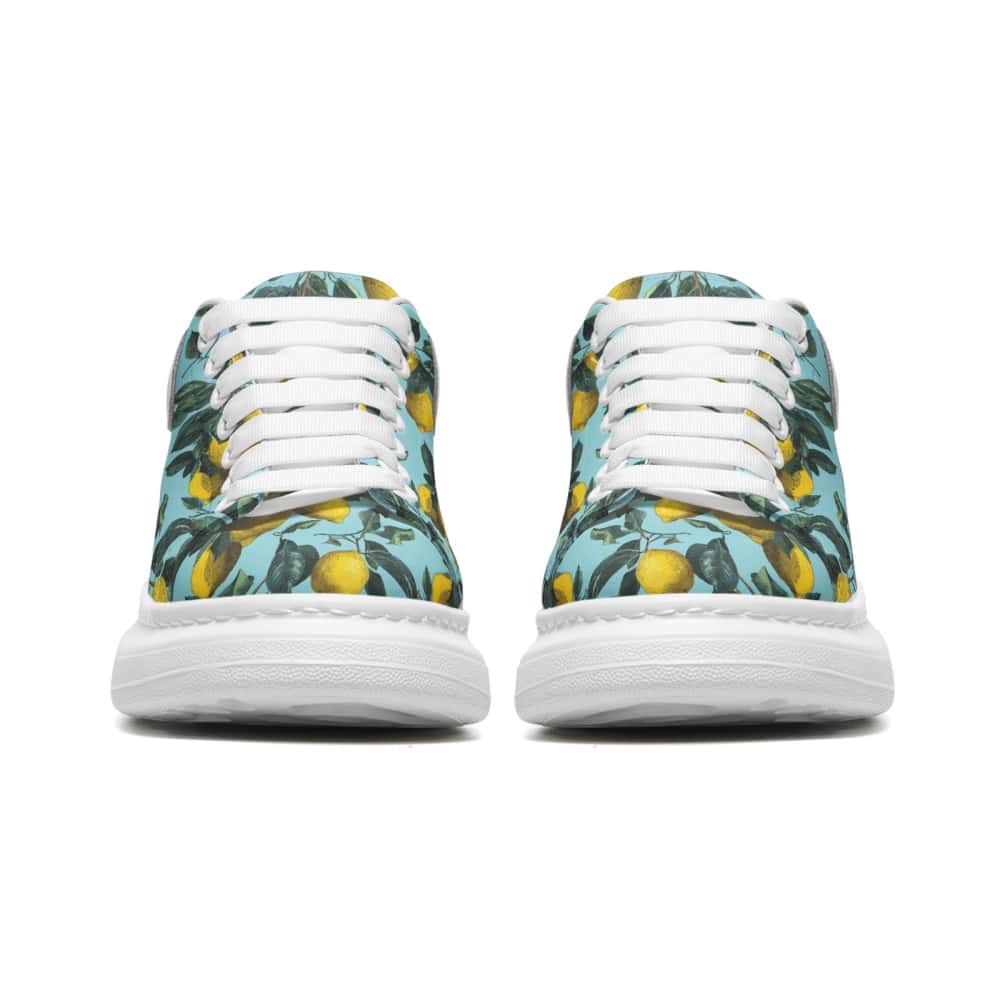 Low-Top Oversized Vegan Leather Sneakers | Ethical Style