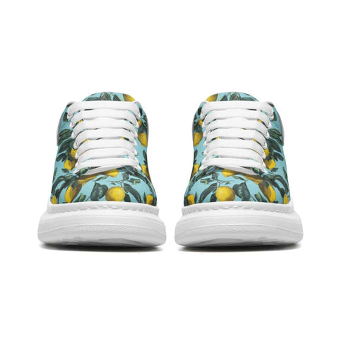 Low-Top Oversized Vegan Leather Sneakers | Ethical Style