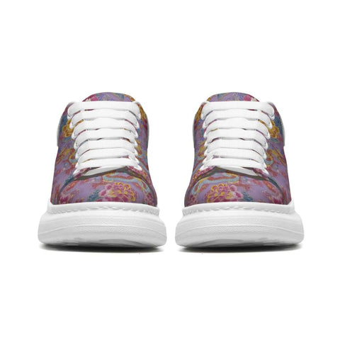 Low-Top Oversized Vegan Leather Sneakers | Ethical Style