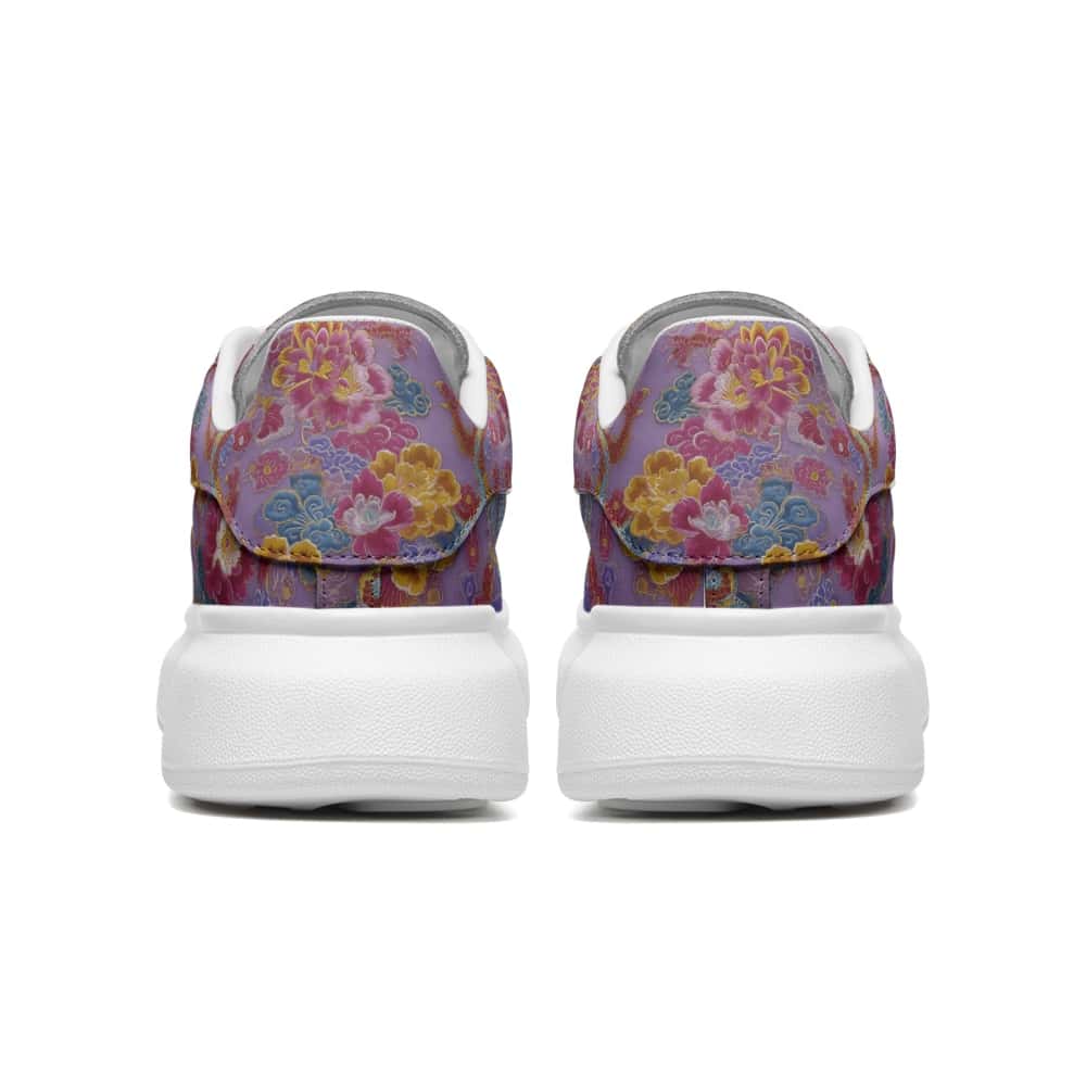 Low-Top Oversized Vegan Leather Sneakers | Ethical Style