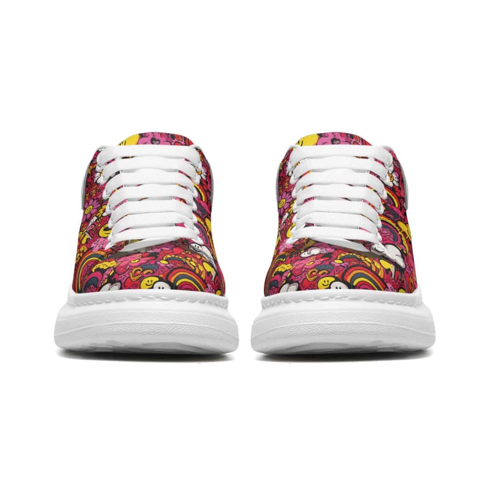 Low-Top Oversized Vegan Leather Sneakers | Ethical Style