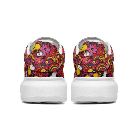 Low-Top Oversized Vegan Leather Sneakers | Ethical Style