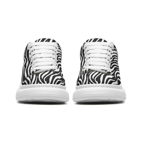 Low-Top Oversized Vegan Leather Sneakers | Ethical Style