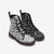 Mismatched Leopard Print Vegan Leather Boots - $99.99