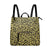 Mellow Yellow and Verdant Green Leopard PU Leather Backpack
