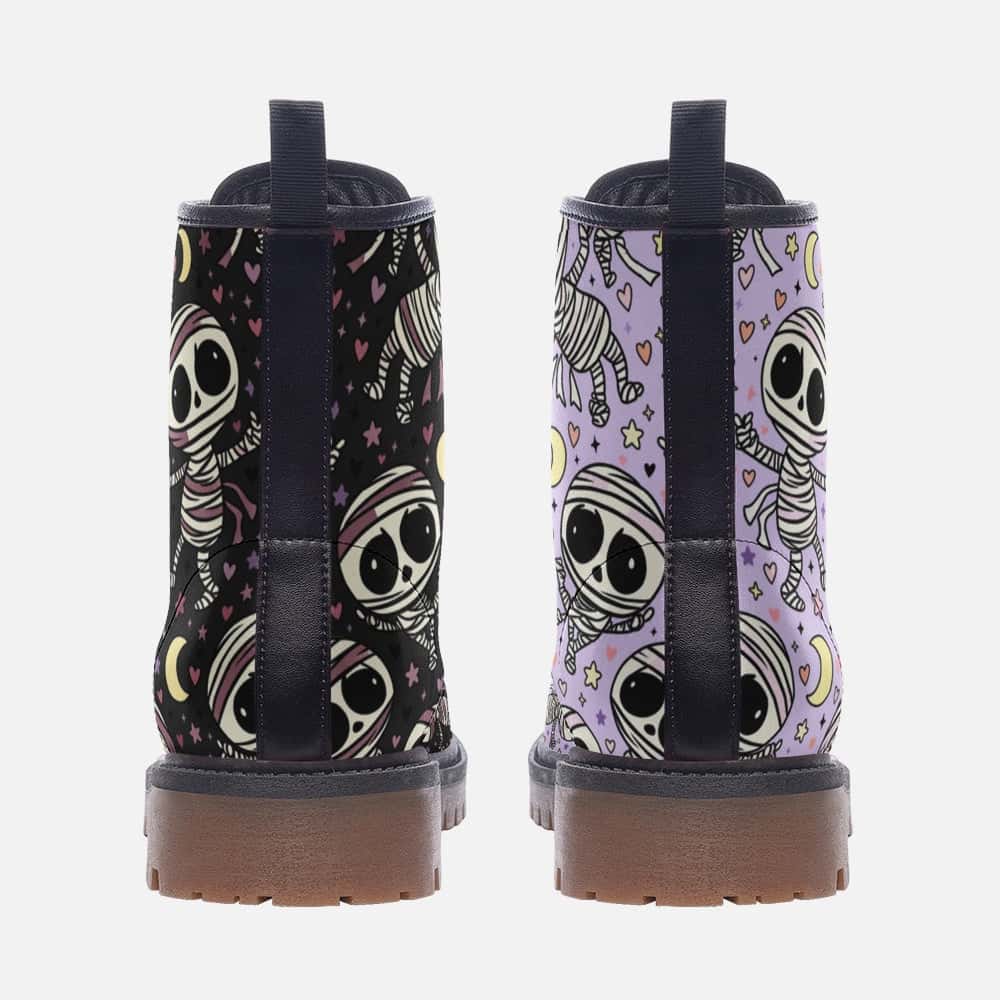 Mismatched Vegan Leather Boots | Ethical Style