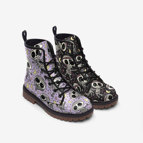 Mismatched Vegan Leather Boots | Ethical Style