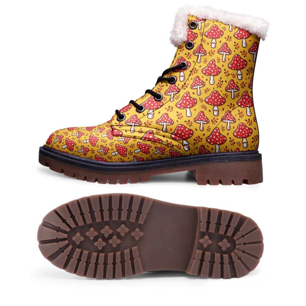 Mushroom Fur Chukka Boots - $119.99 - Free Shipping