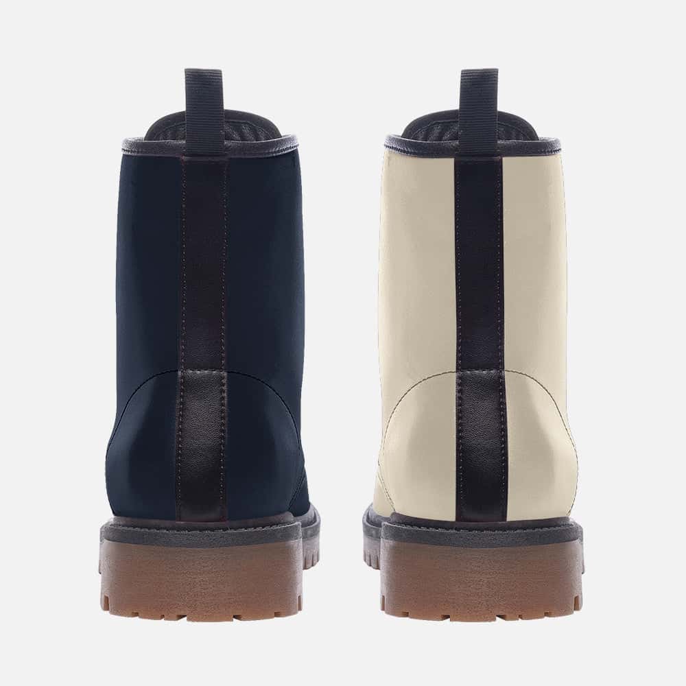 Mismatched Vegan Leather Boots | Ethical Style
