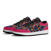 Neon Mushroom Grove Low-Top Sneakers