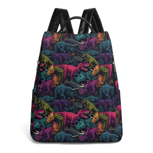 Neon Prehistoric Anti-Theft Backpack