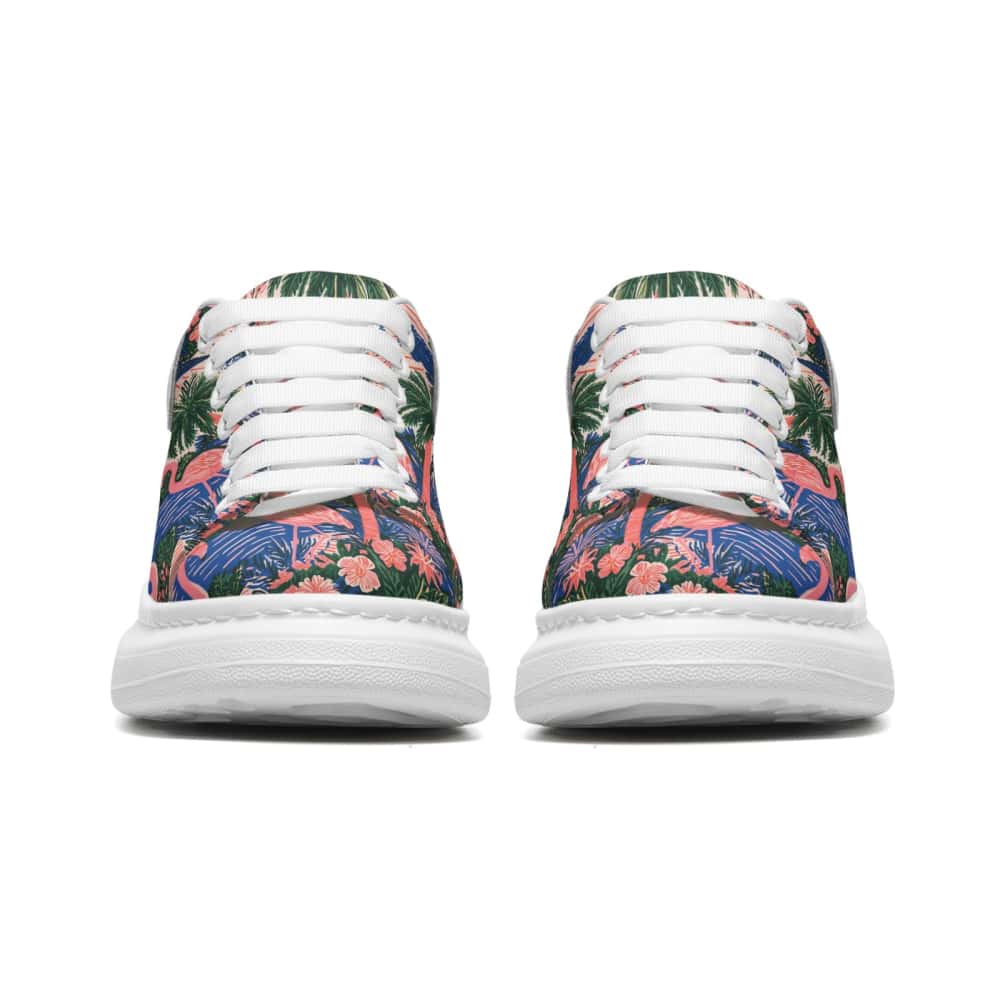 Low-Top Oversized Vegan Leather Sneakers | Ethical Style