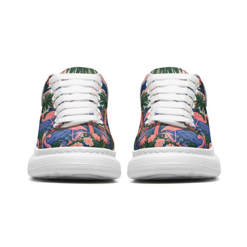 Low-Top Oversized Vegan Leather Sneakers | Ethical Style