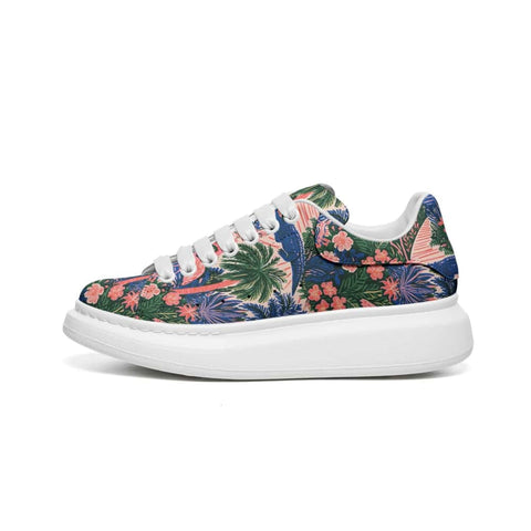 Low-Top Oversized Vegan Leather Sneakers | Ethical Style