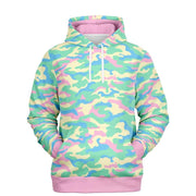 Pastel Camo Fashion Pullover Hoodie