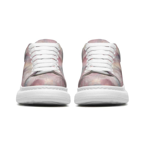 Low-Top Oversized Vegan Leather Sneakers | Ethical Style