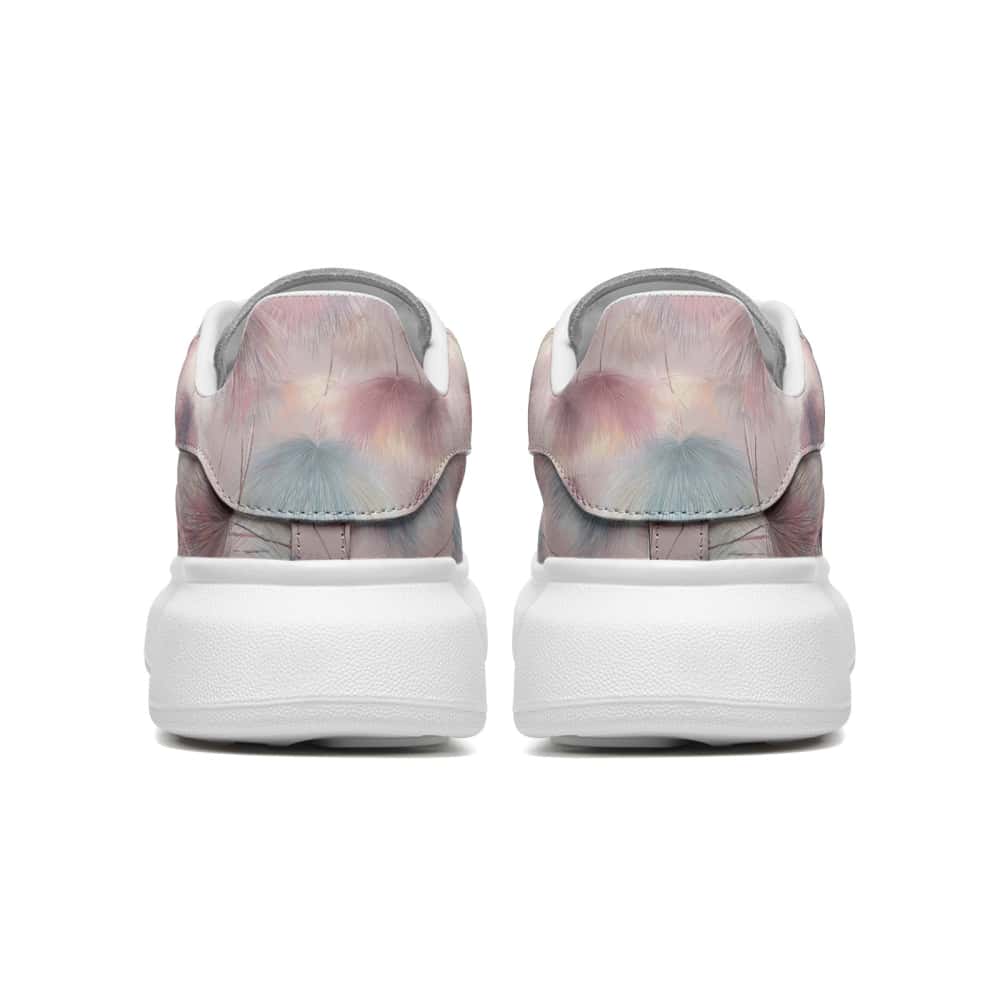 Low-Top Oversized Vegan Leather Sneakers | Ethical Style