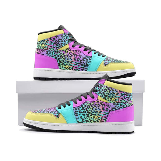 Pastel Leopard Print TR Sneakers