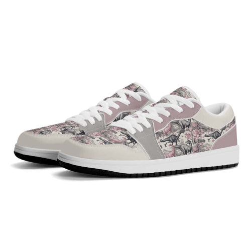 Petals & Predators Low-Top Sneakers