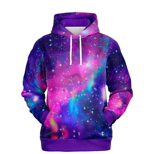 Pink Galaxy Fashion Pullover Hoodie