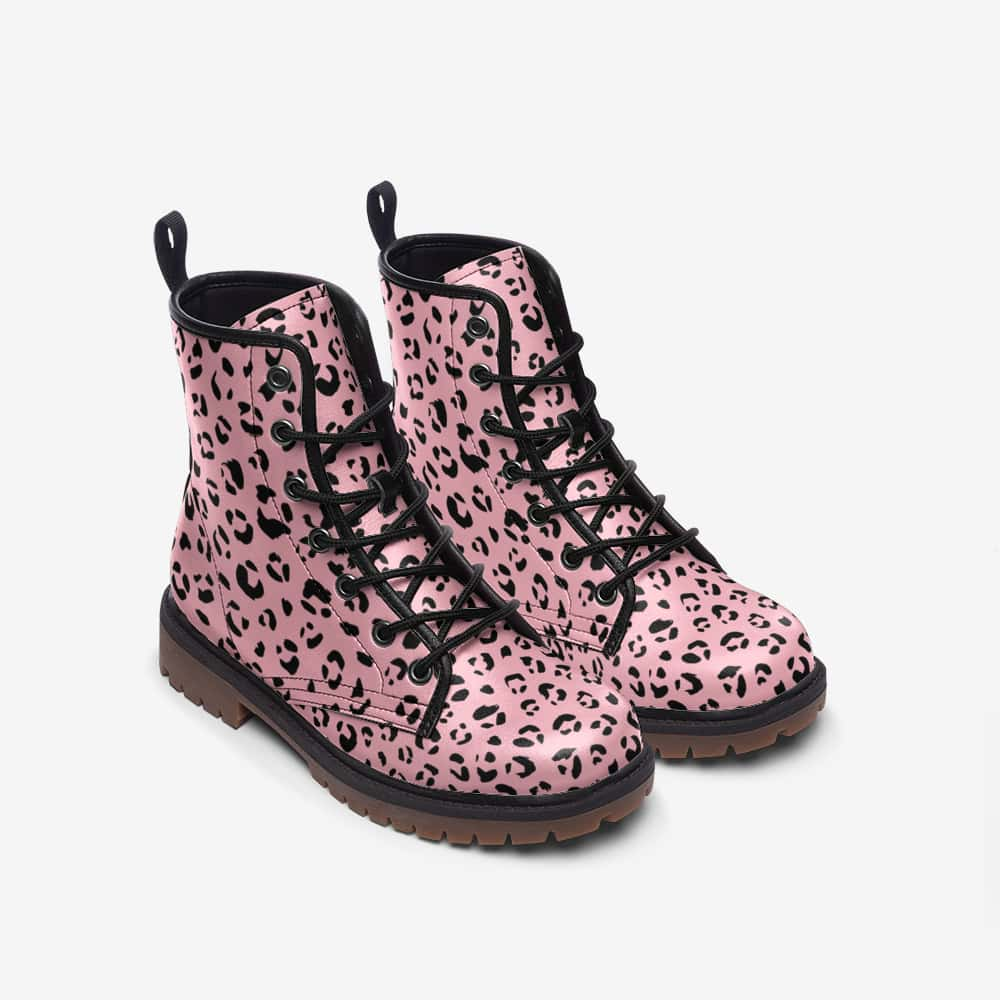 Vegan leopard sales print boots