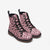Pink Leopard Print Vegan Leather Boots - $99.99 - Free