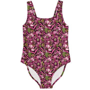 Pink Poppy Zebra One-Piece Swimsuit