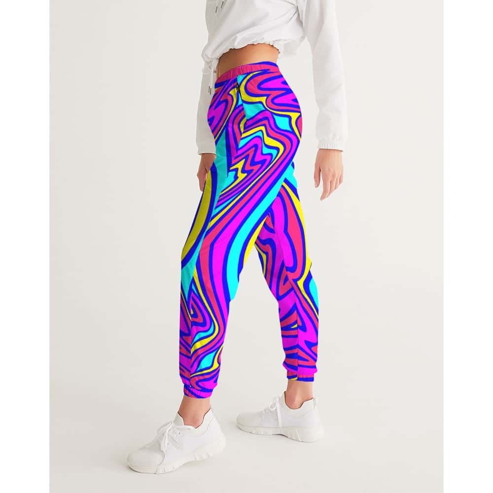 Psychedelic Track Pants - Free Shipping - Projects817 Llc - Projects817 LLC