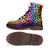 Rainbow Leopard Print Fur Chukka Boots - $119.99 - Free