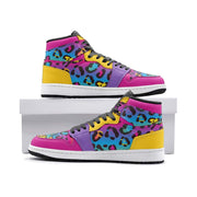 Rainbow Leopard Print TR Sneakers