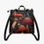 Red Amanita Mushroom PU Leather Backpack Purse - $64.99 -
